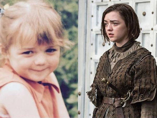 Maisie Williams as Arya Stark