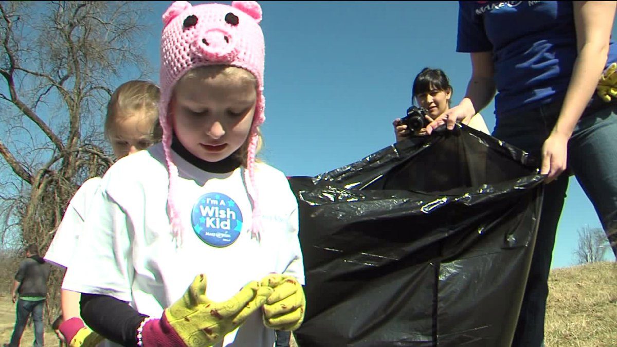 Amelia Enjoyed Cleaning Her Local Park - Source: WTVR/Amelia Meyer