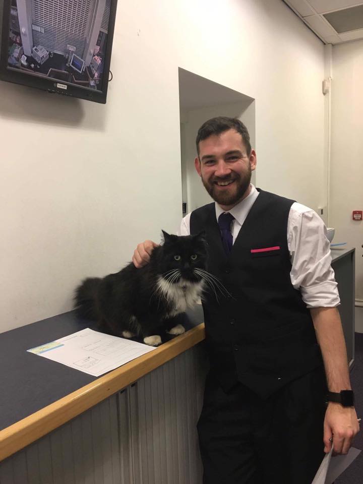 Source: Facebook/Felix the Huddersfield Station Cat