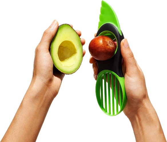 OXO Good Grips 3-in-1 Avocado Slicer – Green